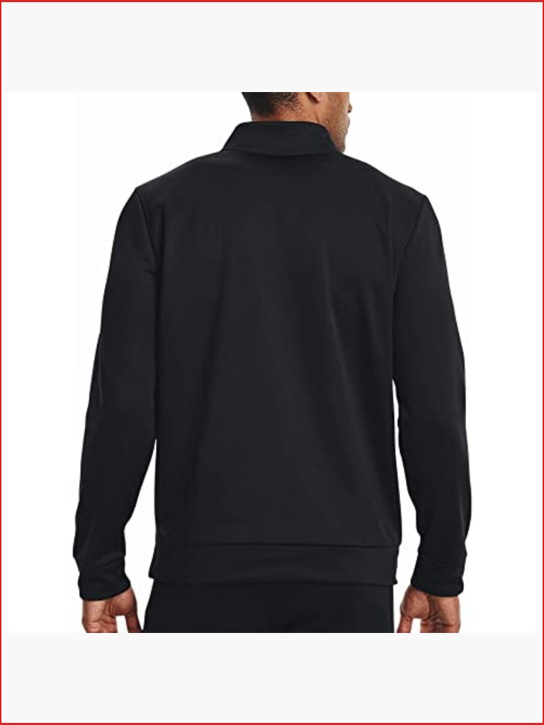 Men's Armour Fleece 1/4 Zip Pullover Sweatshirt Lightweight Breathable